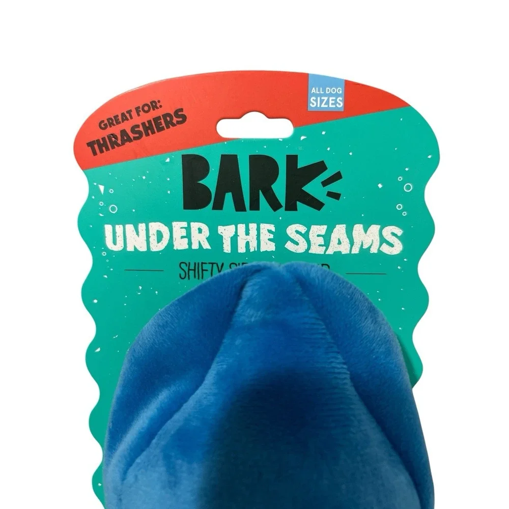 Bark Box Shifty Sid The Squid Crinkle Squeaky Dog Toy Great Thrashers All Sizes